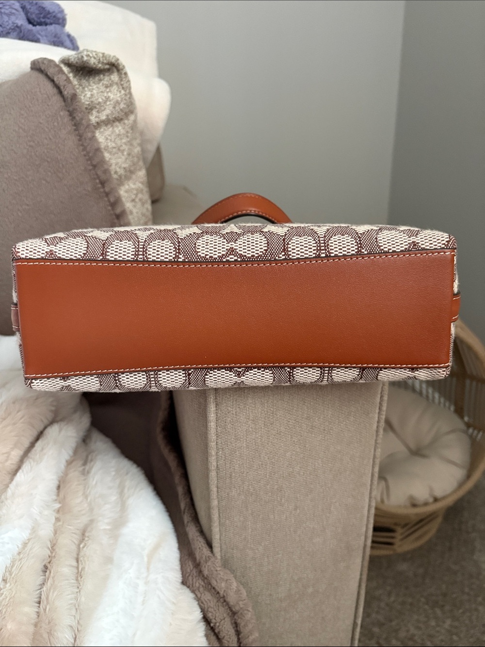Coach Juliet Shoulder Bag 25 In Signature Textile Jacquard - Picture 6 of 8